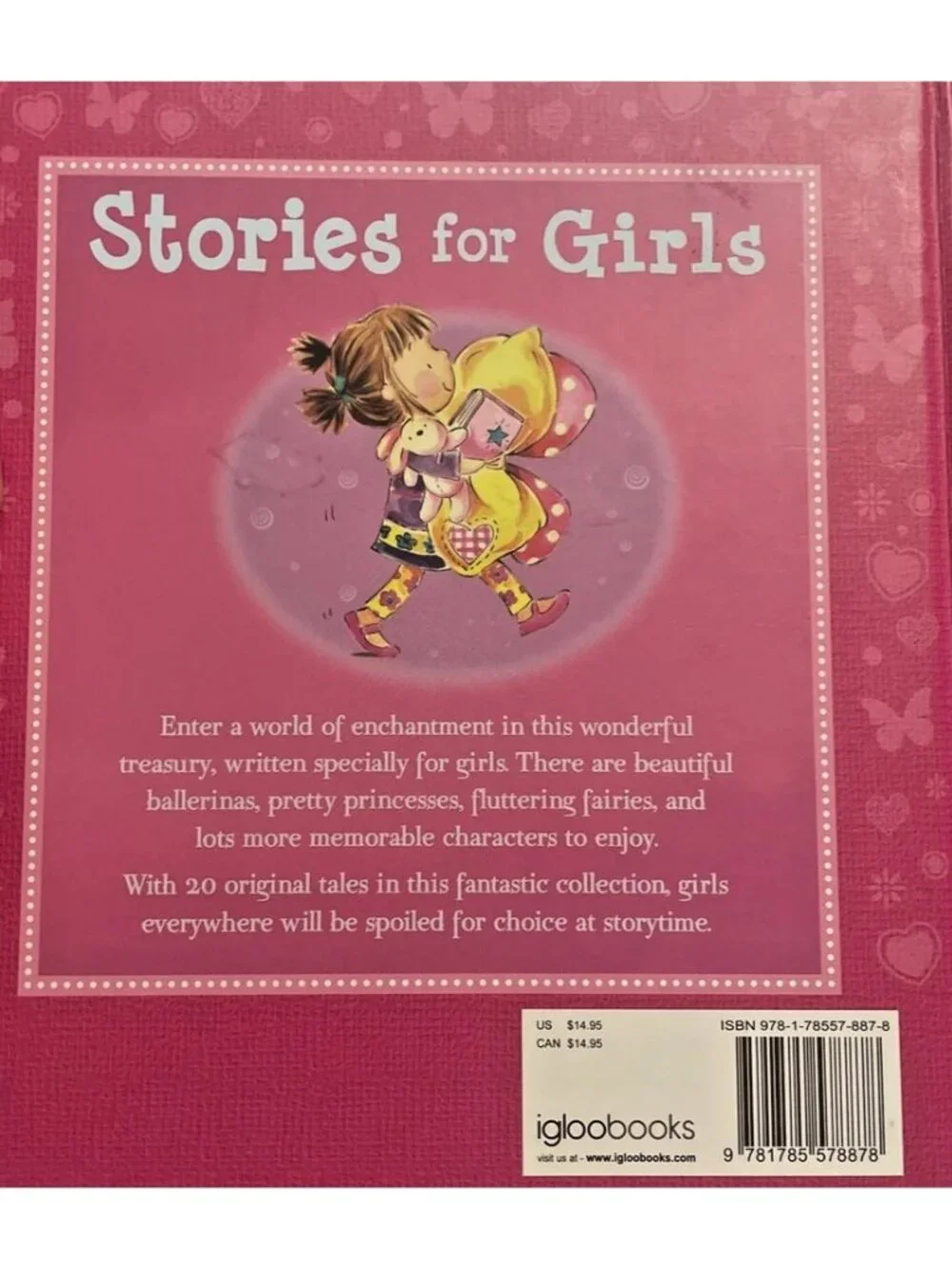 Stories For Girls 20 Sweet Stories For Perfect Bedtime HCV VTG Book Igloobooks